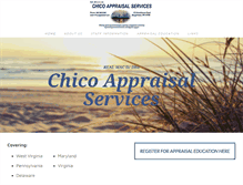Tablet Screenshot of chicoappraisal.com